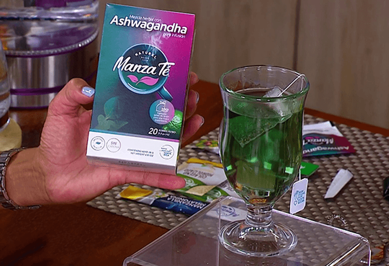 ManzaTé lanza nuevo té de Ashwagandha