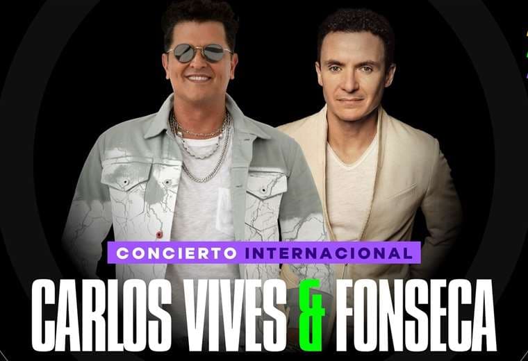 Costa Rica se prepara para una noche de fiesta con Carlos Vives y Fonseca