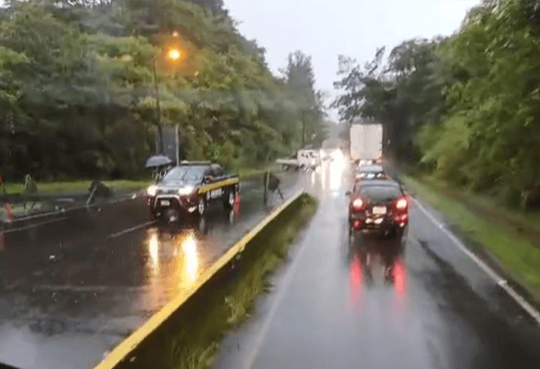 Fuertes lluvias obligan nuevamente al cierre de Ruta 32