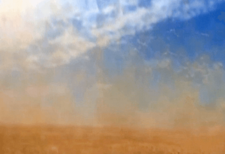 ¿Hasta cuándo afectará el polvo del Sahara?
