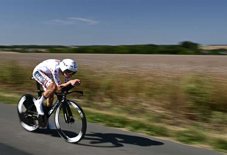 Tour de Francia: Evenepoel gana la crono, Pogacar nuevo maillot amarillo